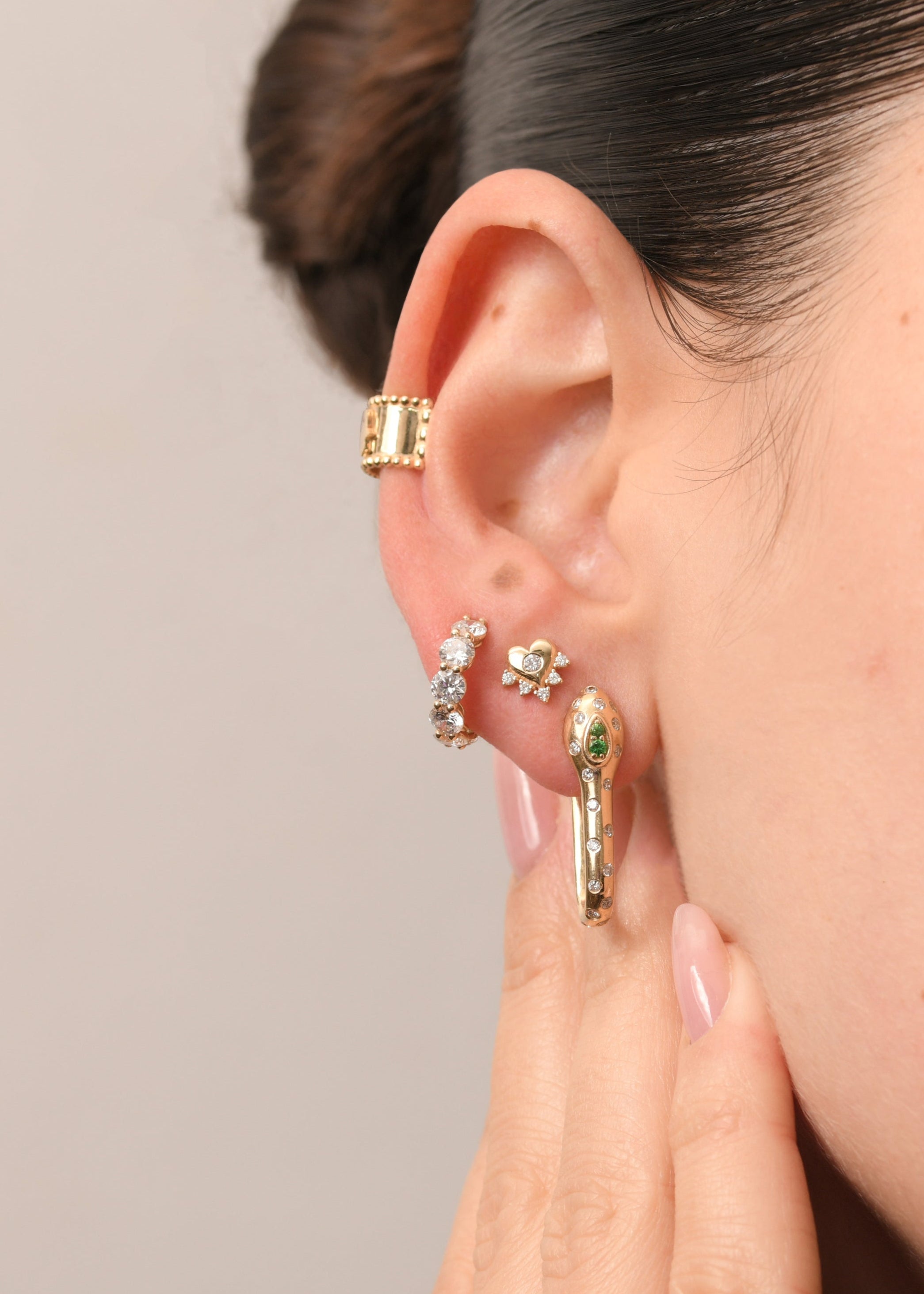 Diamonds Big Pavé Earring