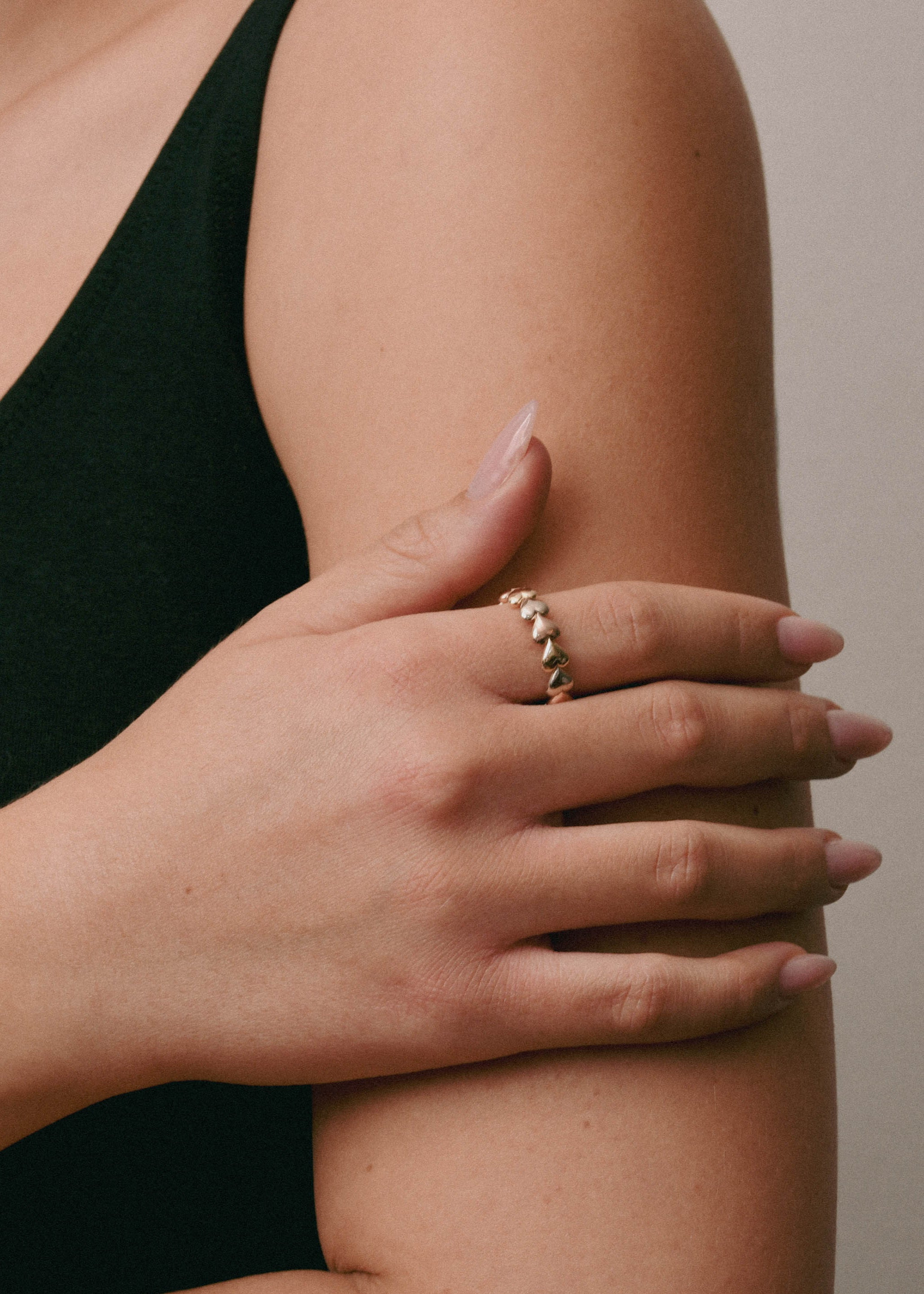 Trinity Hearts Ring