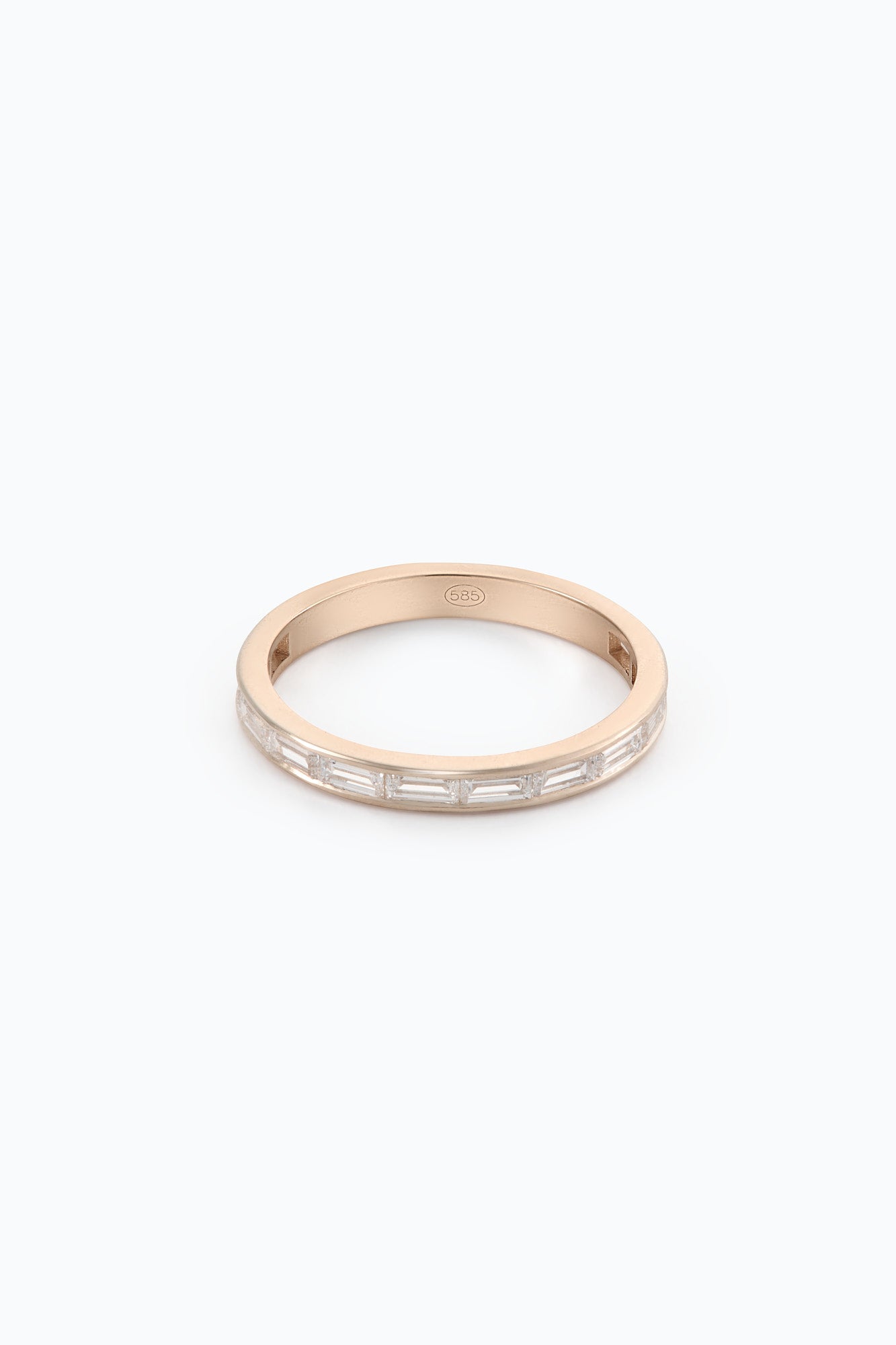 Baguette Diamonds Eternity Ring