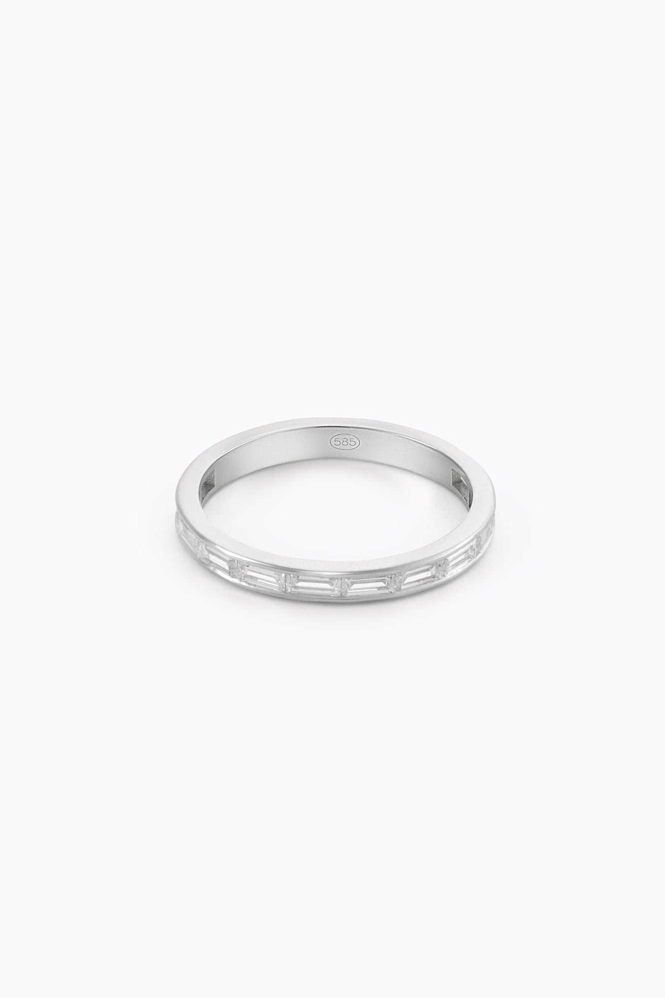 Baguette Diamonds Eternity Ring