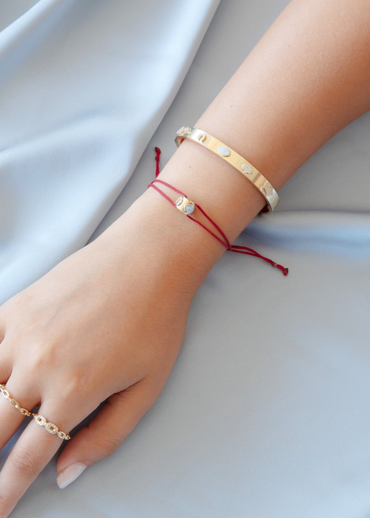 Initial String Bracelet
