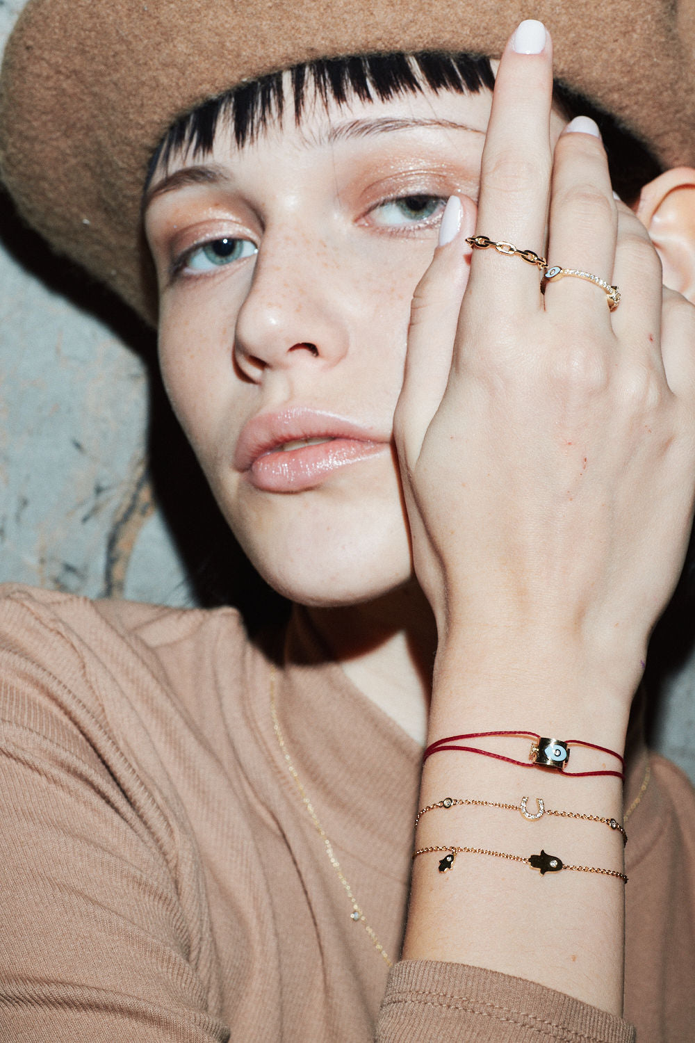 Hamsa Chain Bracelet