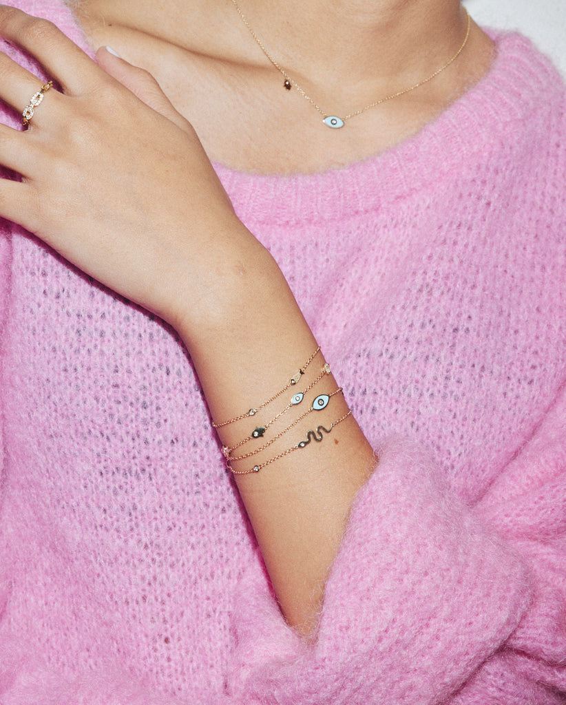 Lucky Eye Chain Bracelet
