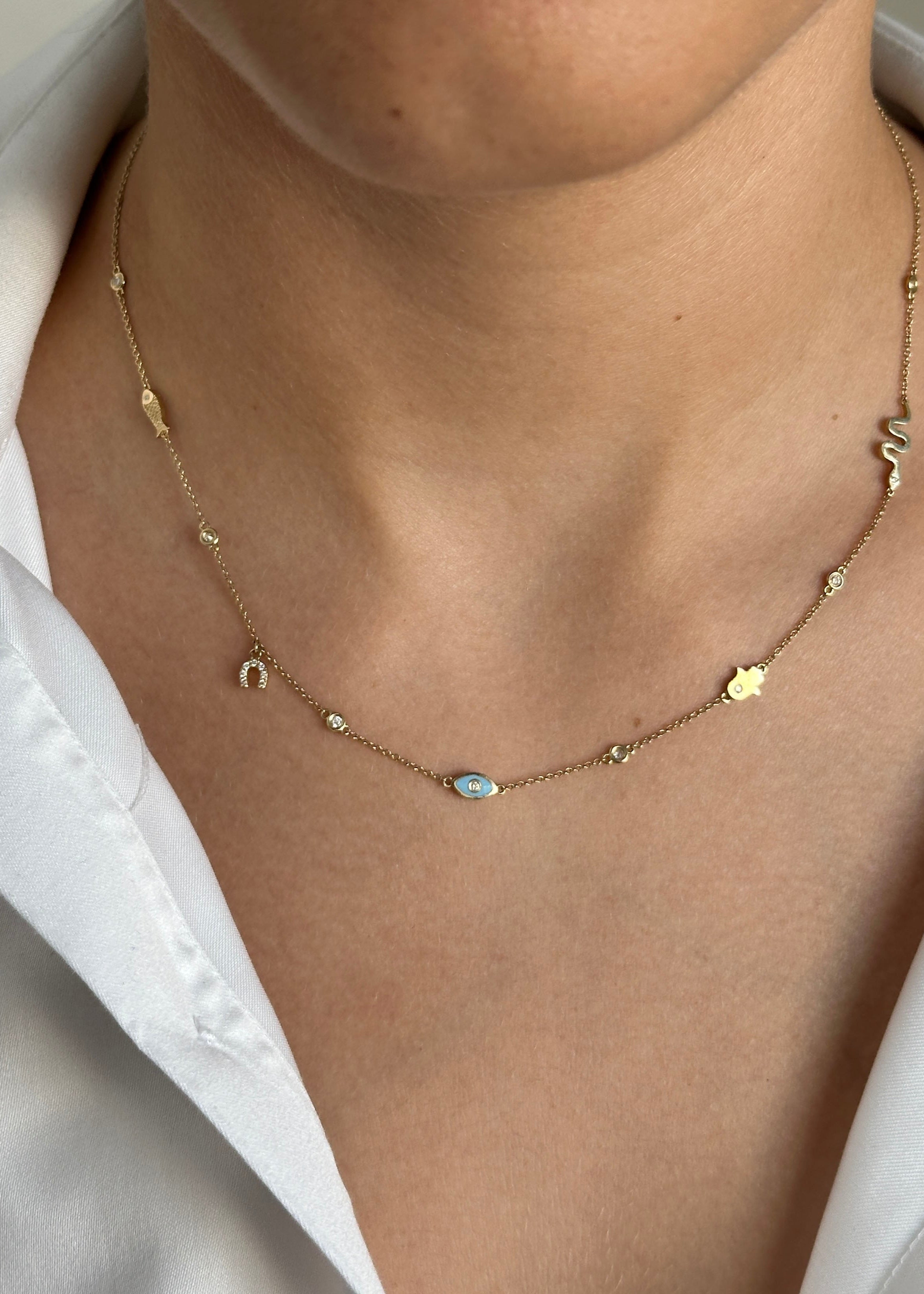 Charms Chain Necklace