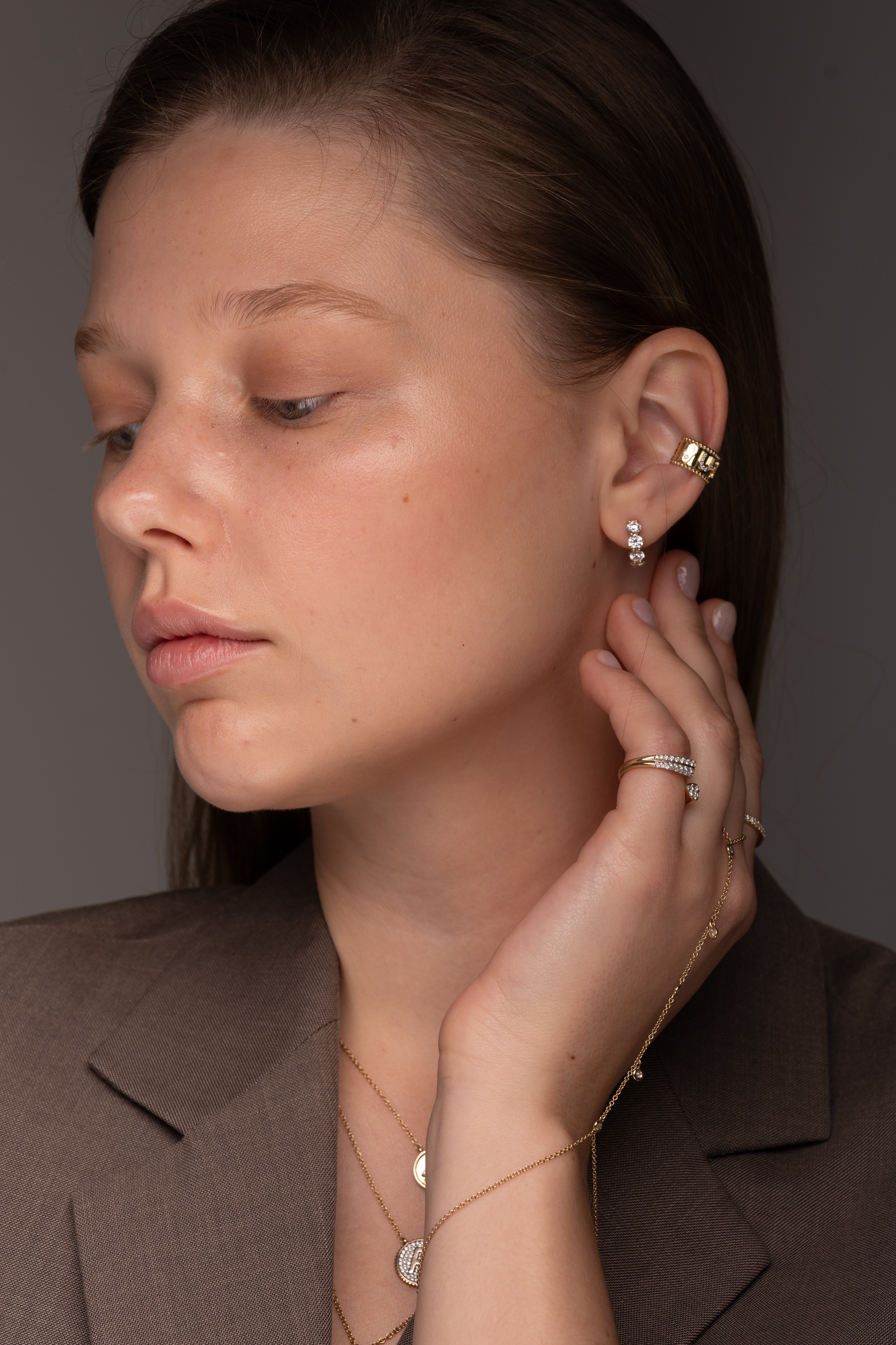 Diamonds Big Pavé Earring